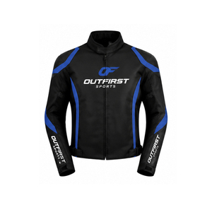 New Arrival Men Motorbike <b>Jackets</b> Custom Made Leather Breathable Full Sleeve Motorbike <b>Racing</b> <b>Jacket</b> - Product Image 2