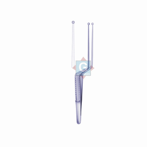 Pinces chirurgicales courbées HUNT en acier inoxydable - Product Image 3