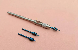 Kit de punch FUE professionnel manuel réutilisable en acier inoxydable allemand pour chirurgie de liposuccion 0,8 mm/0,9 mm/1,0 mm Qualité supérieure CE ISO - Product Image 3