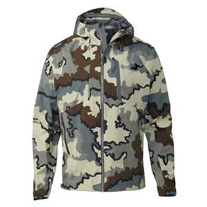 Custom Logo Unisex Soft Shell Insulated Fleece Outdoor Warm Breathable <b>Heat</b>-Transfer Print Performance Camouflage Hunting Jacket - Product Image 3