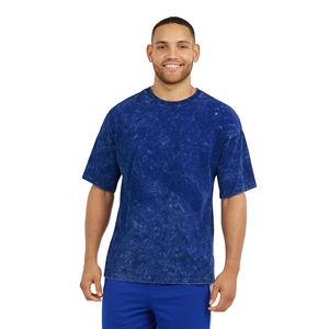 T-shirts pour hommes Streetwear délavés à l'acide, 100% Coton, Grammage lourd, Respirants, Séchage rapide, Style vintage, Vente en gros, Personnalisables, Décontractés, Haute qualité - Product Image 1