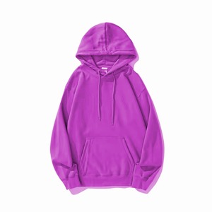 Sudadera con Capucha Extra Grande para Hombre, Color Sólido, Mezcla de Poliéster/Algodón, Felpa Francesa, Estilo Casual de Invierno, Diseño con Bolsillo en la Manga - Product Image 3