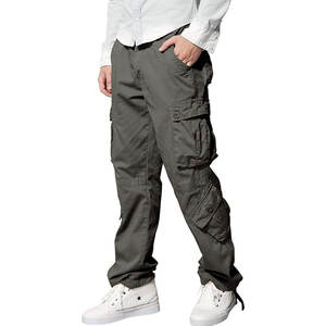 Pantalon cargo ample pour homme, coupe décontractée, durable, confortable, multi-poches, pour le travail et les loisirs, pour les activités de plein air, la randonnée - Product Image 2