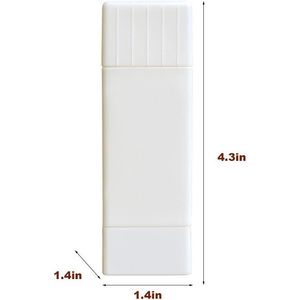 Distributeur de beurre avec couvercle rotatif et support pour spatule, pour une répartition uniforme des crêpes et gaufres, idéal pour la cuisine domestique - Product Image 2