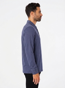 Custom Logo <b>Men</b> Rugby Polo <b>Shirt</b> High Quality Cotton Private Label Supplier <b>Men</b> Rugby Style Polo <b>Shirt</b> Long Sleeve Cotton <b>Shirt</b> - Product Image 3