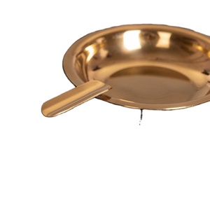 Cendrier naturel et en marbre Plateau artisanal fait à la main avec finition polie Personnalisable pour la vente en gros de cadeaux et la décoration - Product Image 5