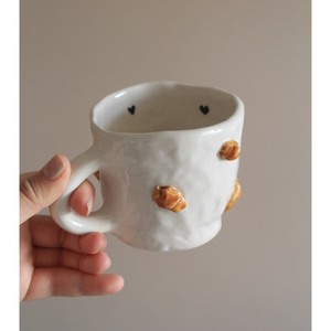 แก้วเซรามิกทำมือคุณภาพเยี่ยม ลายหัวใจ ผิวด้าน สำหรับใช้ในบ้าน - Product Image 4
