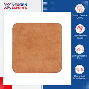 Meilleur Offreur Mondial Propose Tapis de Souris en Cuir PU de Luxe Moderne de Qualité Supérieure avec Repose-Poignet Durable – Promotion Nexgen Exports, Cadeau - Product Image 6