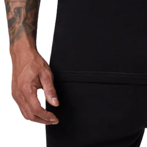 Mens Custom Black Breathable Logo <b>Stringer</b> Tank Top Sleeveless Gym Fitness Workout Bodybuilding Athletic Training Muscle <b>Vest</b> - Product Image 6