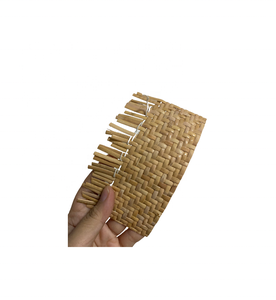 Material de cinta de caña Hexagonal hecho a mano, rollo de tejido apretado para puertas interiores de armarios, tabiques de pared, muebles de Hotel - Product Image 5