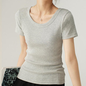 Women T-Shirts Summer Women Casual T-Shirts Breathable T-Shirts for Women Online Sale - Product Image 4