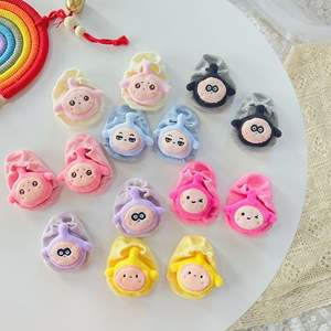 Nueva moda japonesa 3D Linda muñeca <span class=keywords><strong>de</strong></span> <span class=keywords><strong>dibujos</strong></span> <span class=keywords><strong>animados</strong></span> calcetines infantiles acogedor algodón antideslizante encantador Color caramelo bebé calcetines invisibles - Product Image 1