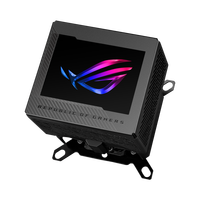Bloc d'eau pour processeur ROG Ryujin III WB en cuivre avec écran LCD couleur intégré de 3,5 pouces, ventilateur VRM, roulement à billes Asetek 36dba 178