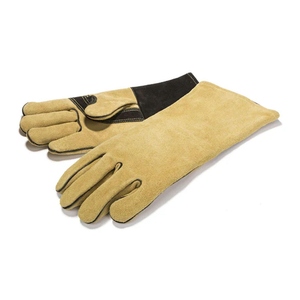 Gants de soudage en cuir de vachette pleine fleur, résistants aux flammes, pour la protection personnelle, usage intensif, pour la lutte contre les incendies et la construction - Product Image 2