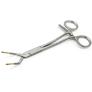 Pince de maintien dentaire en acier inoxydable Keramo Grip personnalisée avec mâchoires de préhension de précision pour usage restaurateur - Product Image 4