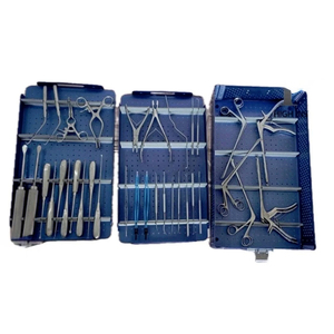 SURGINEXA Juego de Instrumentos para Cirugía Espinal y Laminectomía, Kit Ortopédico con Caja de Aluminio, Modelo SR-OP-0745, Certificado CE Clase I - Product Image 1