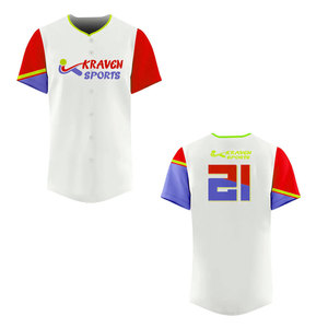 Nouvelle Arrivée 2026 – Maillot de Baseball Respirant et à Séchage Rapide, Service OEM, Dernier Design - Product Image 3