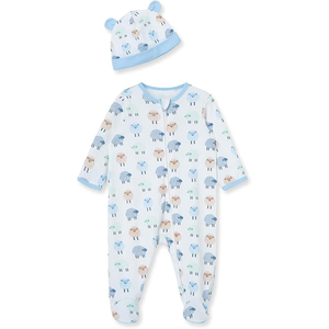 Traje de bebé de 2 piezas, jersey de manga larga, pantalones con cintura elástica, ropa de juego para niños pequeños - Product Image 1