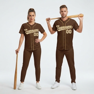Commande Urgente : Maillot de Baseball Personnalisé en Polyester – Tenue Sportive Personnalisée avec Votre Nom et Numéro pour Équipes - Product Image 2