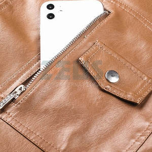 Chaqueta de Cuero Transpirable para Hombre, de Uso en Exteriores, para Invierno, Ligera, de Alta Calidad, a Precio Económico, Venta al Por Mayor - Product Image 3