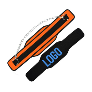 Ceinture de dips premium avec chaîne, ceinture de musculation avec chaîne pour l'haltérophilie, tractions et dips personnalisés, ceinture de dips confortable en cuir pour hommes - Product Image 5