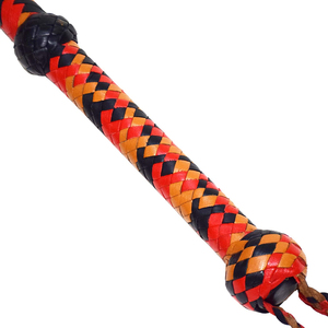 Látigos de Montar a Caballo de Alta Calidad, Látigo de Entrenamiento de Cuero con Malla, Resistente, Hecho a Mano, con Soporte para el Vientre, Estándar Internacional - Product Image 4