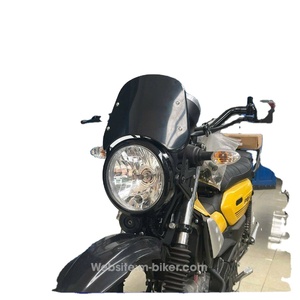 Pare-brise de moto de style vintage PG1 M-Biker, 24 cm, haut de gamme, petit visage, état neuf - Product Image 1