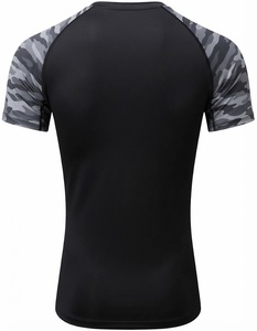 Custom All Over Print Training <b>Compression</b> <b>Shirt</b> for <b>Men</b> Short Sleeve Grappling BJJ MMA Kickboxing Gym Training Gear Rash Guard - Product Image 4