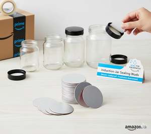 Food Grade Printed Aluminum Foil Induction Sealing Wads <b>for</b> <b>Glass</b> Jars HDPE/PE/PP Bottles Breathless Ultra-thin 0.25-0.3mm Alloy - Product Image 3