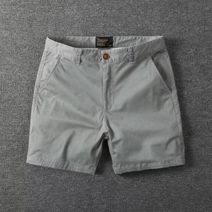 New Arrival High Quality 100% Cotton Slim Fit Stretch Quick Dry Eco-Friendly Anti-UV Breathable Drawstring Closure Shorts Men - Product Image 2
