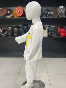 Conjunto de Ropa Personalizada Unisex, Pantalones de Algodón Extra Grandes con Sudadera con Capucha y Pantalones Deportivos con Estampado para Niños - Product Image 3