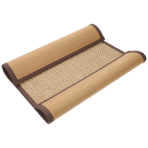 Tapis d'été vietnamien en rotin et bambou, fait main, lavable, antidérapant, doux pour la peau, épais et moelleux, pour aire de jeu des enfants - Product Image 3