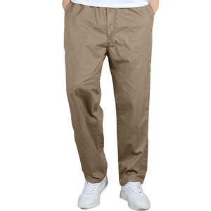 Pantalones de Corte Recto para Hombre, Talla Grande, con Diseño de Múltiples Bolsillos, Estilo Urbano - Product Image 1