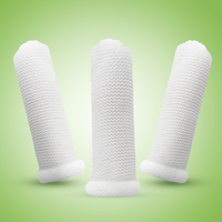 Lingettes buccales jetables en polyester non tissé Dr. Papie, doublement stérilisées, naturelles et sûres, fabriquées au Vietnam, pour bébés de 0 à 24 mois