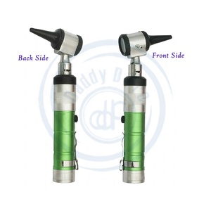 Otoscopio verde de Metal para uso veterinario, Kit de diagnóstico para oftalmoscopio, instrumentos quirúrgicos de acero inoxidable, por Daddy D Pro - Product Image 2