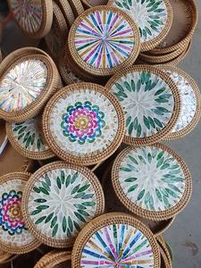 กระเป๋าหวายสานธรรมชาติทำด้วยมือสลักลายชายหาดฤดูร้อนเครื่องประดับแฟชั่นสไตล์ลำลองที่มาจากเวียดนาม - Product Image 5