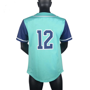Wholesale New Arrival High Quality Breathable Quick Dry <b>Baseball</b>/Softball Jersey Custom Made 100% Polyester Unisex Custom Team - Product Image 5