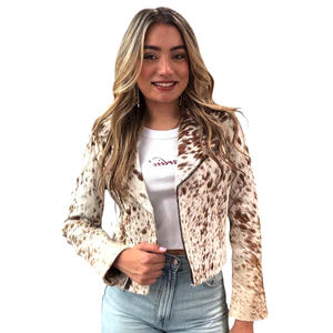 Chaqueta de Cuero Vacuno Personalizada Unisex, OEM ODM, Chaqueta de Cuero para Hombre al por Mayor - Product Image 1