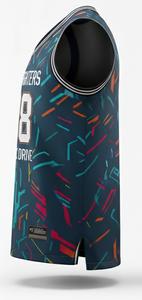 Camiseta Deportiva Sublimada Antiarrugas para Equipo, Ropa Personalizada para Equipo de Streetball - Product Image 2