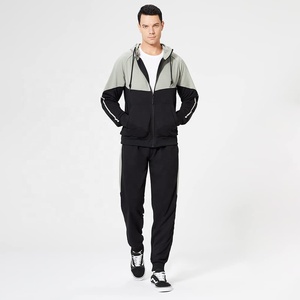 Chándal ajustado de talla grande personalizado para hombre, de secado rápido, transpirable, deportes de invierno, ropa para correr, conjunto ecológico de dos piezas para adultos - Product Image 6