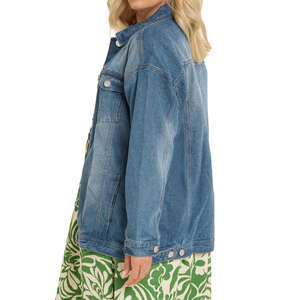 Chaqueta Vaquera para Mujer Talla Grande, Tela al por Mayor, Personalizable, Muestra Gratuita, Mejor Calidad - Product Image 6