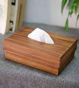 Caja de pañuelos de madera con diseño único, muy demandada para decoración de mesa en el hogar, hotel, oficina, etc. - Product Image 5