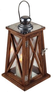 Lanterne à bougie en bois artisanale écologique pour la décoration de Noël, avec forme personnalisable pour la décoration intérieure de la maison, utilisation de Noël - Product Image 2