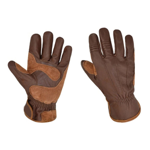 New Trending Product Custom Logo Goatskin Grain Leather <b>Driver</b> Working <b>Gloves</b> General Purpose Use Durable Safety Driving <b>Gloves</b> - Product Image 3