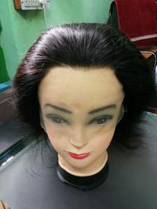 Precio de Fábrica al por Mayor en Peluca de Cabello Humano Natural con Cutículas Alineadas, Encaje Transparente HD, Estilo Liso Largo, Color 99J, Puntas Gruesas - Product Image 2