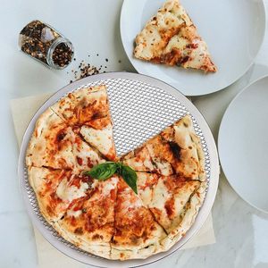 Wholesale Customized Durable Rust-Free Aluminum Pizza <b>Tools</b> Dishwasher <b>Safe</b> Oven Screen Sheets Home Kitchen Essentials - Product Image 2