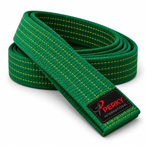 Ceinture d'arts martiaux en coton robuste avec plusieurs lignes de renfort, structure pliable flexible et bords lisses - Product Image 1
