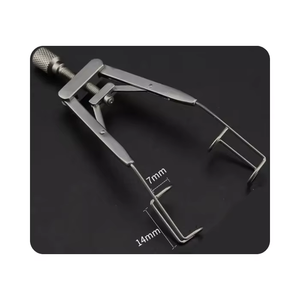 Espéculo ocular Lieberman con hojas de alambre cerradas, acero inoxidable premium, reutilizable, instrumentos médicos quirúrgicos oftálmicos con certificación CE ISO - Product Image 3