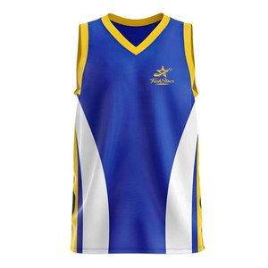 Maillot de basket-ball personnalisé avec logo, écologique, imperméable, respirant, séchage rapide, 100% polyester, léger, durable, de qualité supérieure - Product Image 1