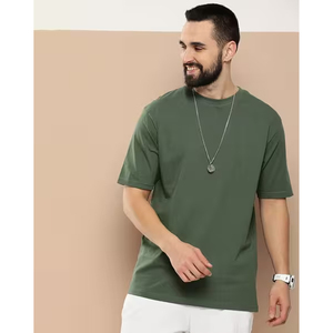 T-shirts vierges 100 % coton de haute qualité en gros, t-shirts personnalisés pour hommes disponibles au prix export - Product Image 3
